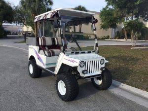 golf cart customization, rims and tires, golf cart painting